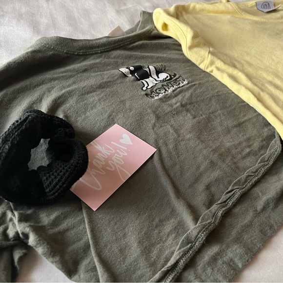 Zoomies cropped top tees - size small - Picture 2 of 6